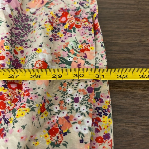 ❤️ H&M Floral Print Sleeveless Midi Dress - Pink and Green 6 - Picture 11 of 11